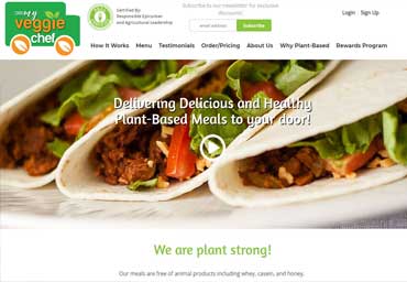my veggie chef website